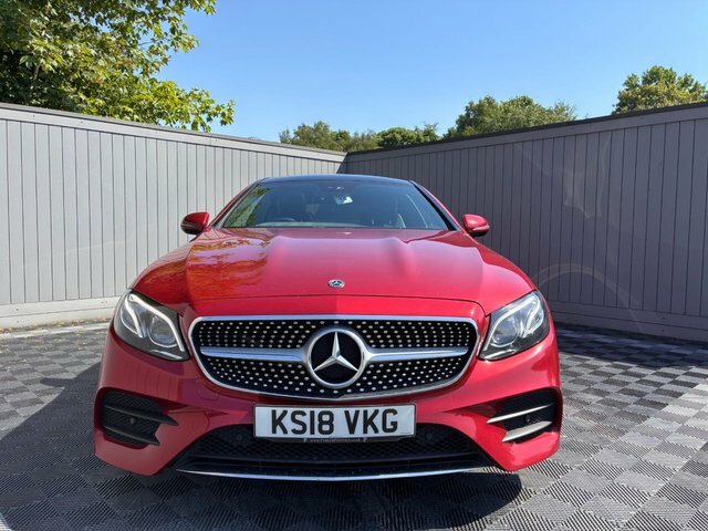 Mercedes-Benz E Class 3.0 E400 V6 Amg Line Premium Plus Coupe Petr KS18VKG Red #6