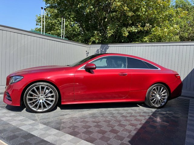 Mercedes-Benz E Class 3.0 E400 V6 Amg Line Premium Plus Coupe Petr KS18VKG Red #4
