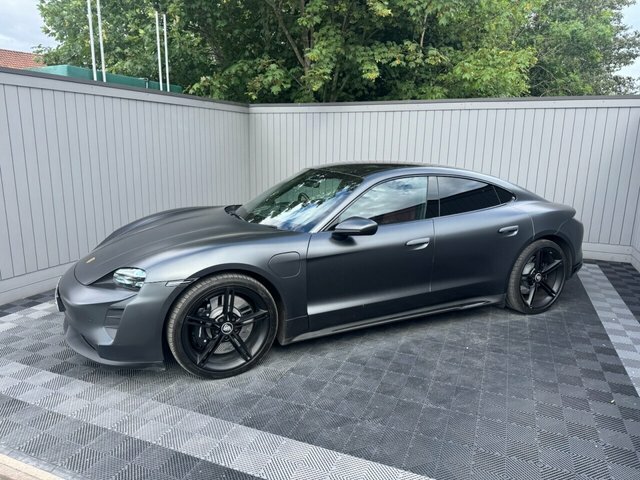 Porsche Taycan Performance Plus 93.4Kwh 4S Saloon Au NA70YEX Grey #4