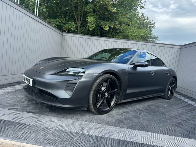 Porsche Taycan Performance Plus 93.4Kwh 4S Saloon Au NA70YEX Grey #5