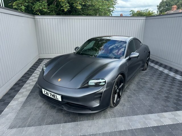 Porsche Taycan Performance Plus 93.4Kwh 4S Saloon Au NA70YEX Grey #2