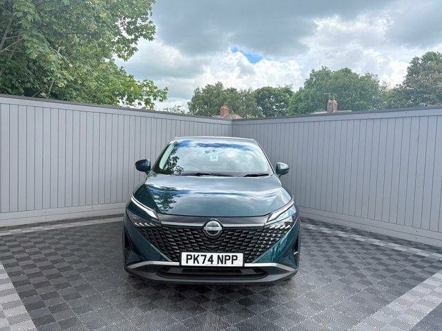 Nissan Qashqai 1.3 Dig-t Mhev Acenta Premium Suv Hybri PK74NPP Green #3