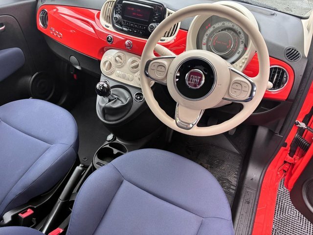 Fiat 500 1.0 Mild Hybrid Red Grey #7