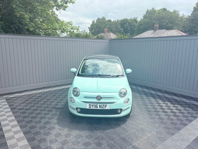 Fiat 500 1.2 Lounge Hatchback Euro 6 Ss Green #5