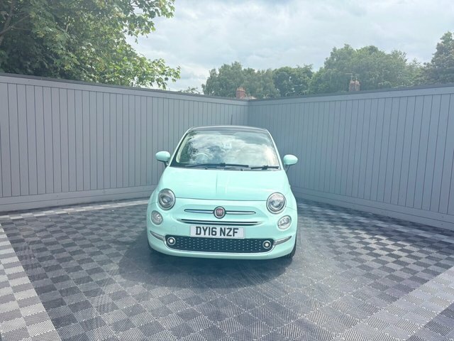 Fiat 500 1.2 Lounge Hatchback Euro 6 Ss Green #6