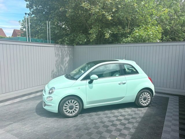 Fiat 500 1.2 Lounge Hatchback Euro 6 Ss Green #2