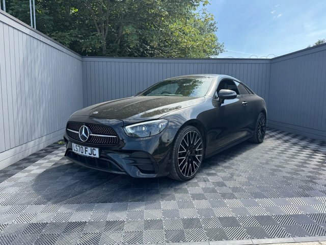 Mercedes-Benz E Class 2.0 E220d Amg Line Premium Plus Coupe Black #2