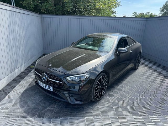 Mercedes-Benz E Class 2.0 E220d Amg Line Premium Plus Coupe Black