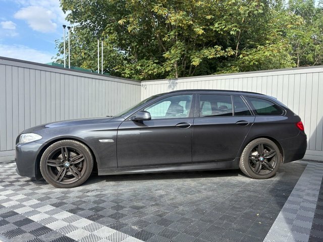 BMW 5 Series 2.0 Ed Efficientdynamics Euro 5 Ss White #4