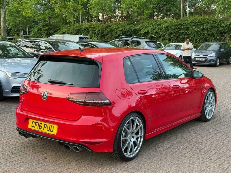 Volkswagen Golf 2.0 Tsi Bluemotion Tech CF16PUU Red #4