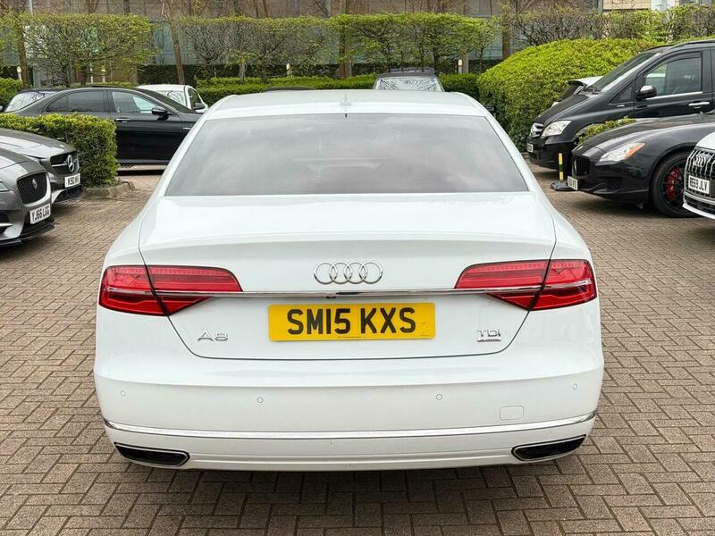 Audi A8 3.0 Tdi V6 Sport White #6