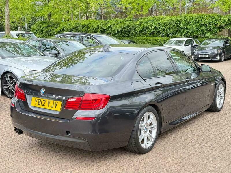 BMW 5 Series 2.0 520D M Sport YB12YJV Grey #4