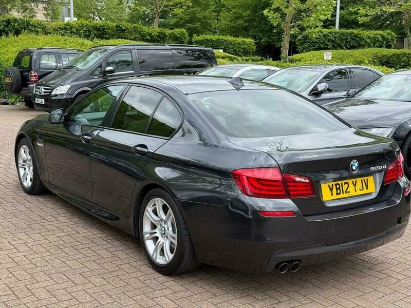 BMW 5 Series 2.0 520D M Sport YB12YJV Grey #6