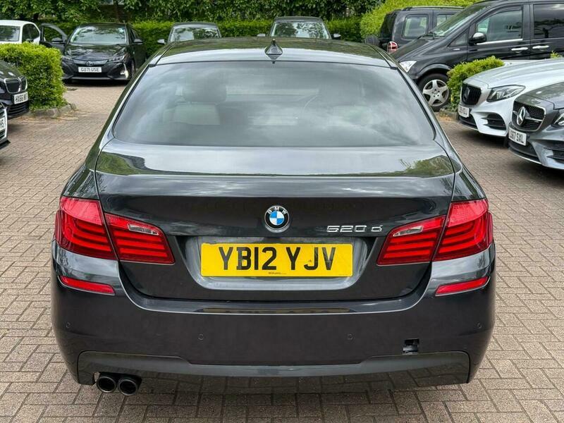 BMW 5 Series 2.0 520D M Sport YB12YJV Grey #5