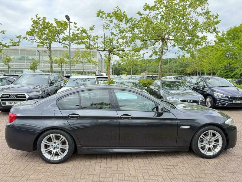 BMW 5 Series 2.0 520D M Sport YB12YJV Grey #3