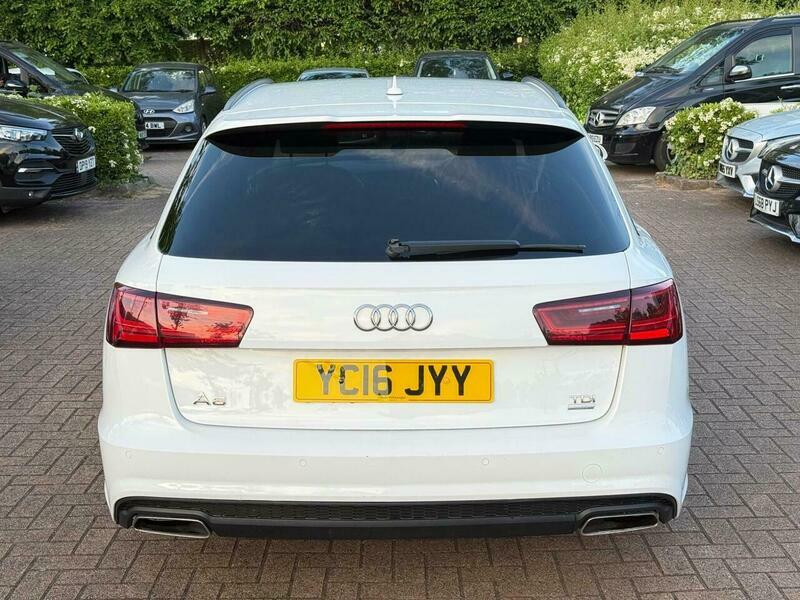 Audi A6 Avant 2.0 Tdi Ultra Black YC16JYY White #5