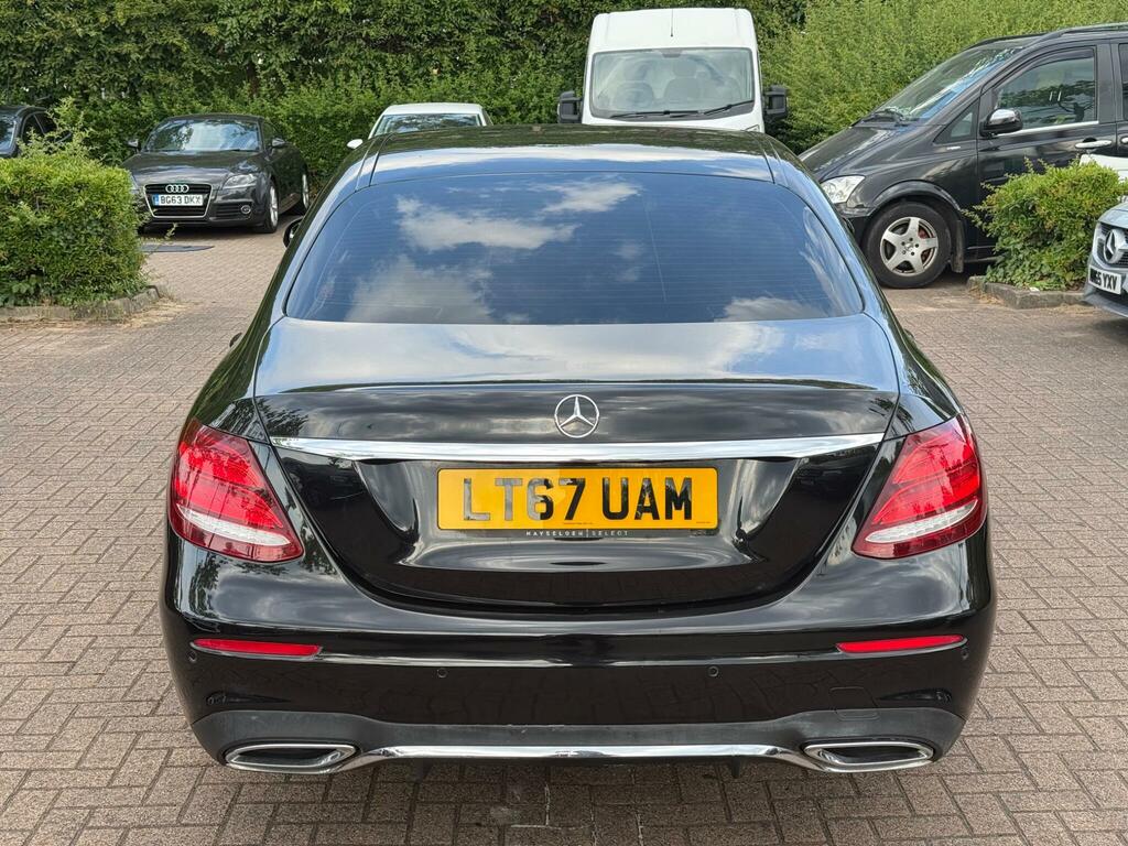 Mercedes-Benz E Class 2.0 E220d Amg Line G-tronic Euro 6 Ss Y555WAR Black #5