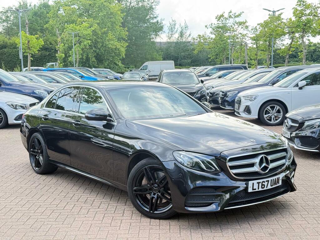 Mercedes-Benz E Class 2.0 E220d Amg Line G-tronic Euro 6 Ss Black