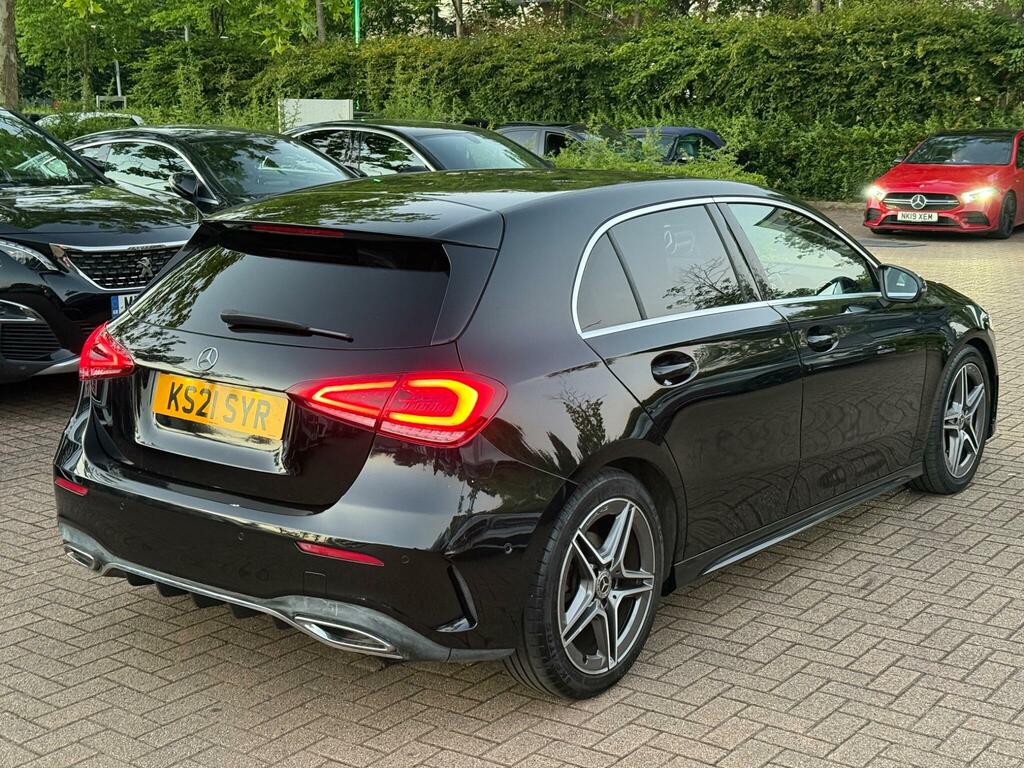 Mercedes-Benz A Class 2.0 A200d Amg Line Executive 8G-dct Euro 6 Ss KS21SYR Black #4