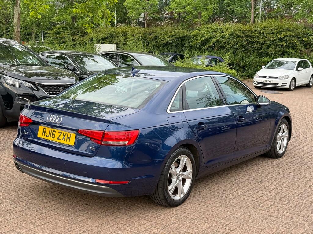 Audi A4 2.0 Tdi Ultra Sport Euro 6 Ss RJ16ZXH Blue #4