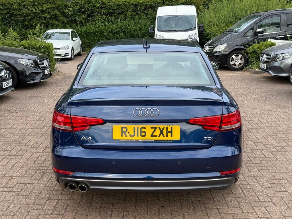 Audi A4 2.0 Tdi Ultra Sport Euro 6 Ss RJ16ZXH Blue #5