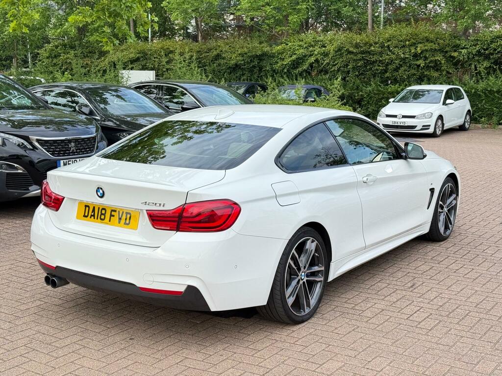BMW 4 Series M Sport White #5