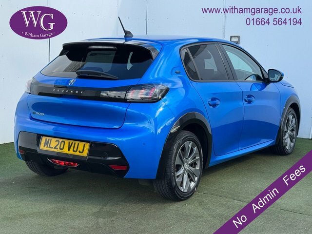 Peugeot e-208 Allure Hatchback ML20VUJ Blue #2