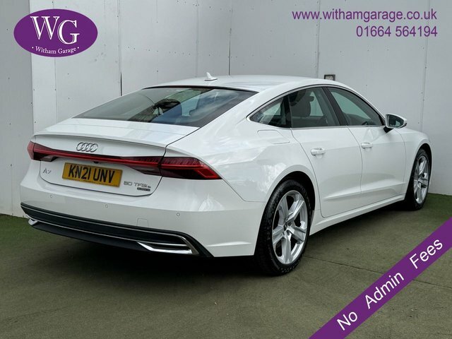 Audi A7 Tfsie 50 Sport Sportback White #2