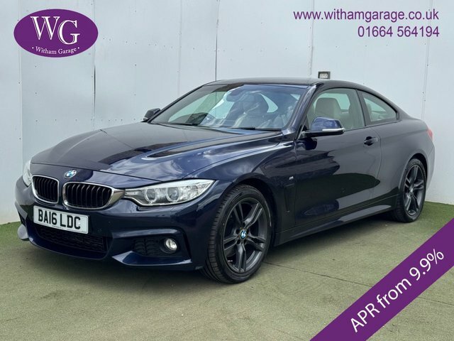 BMW 4 Series Gran Coupe 430D M Sport Coupe Blue