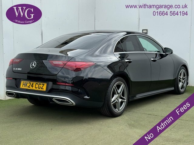 Mercedes-Benz CLA Class Cla180h Mhev Amg Line HK24CGZ Black #2