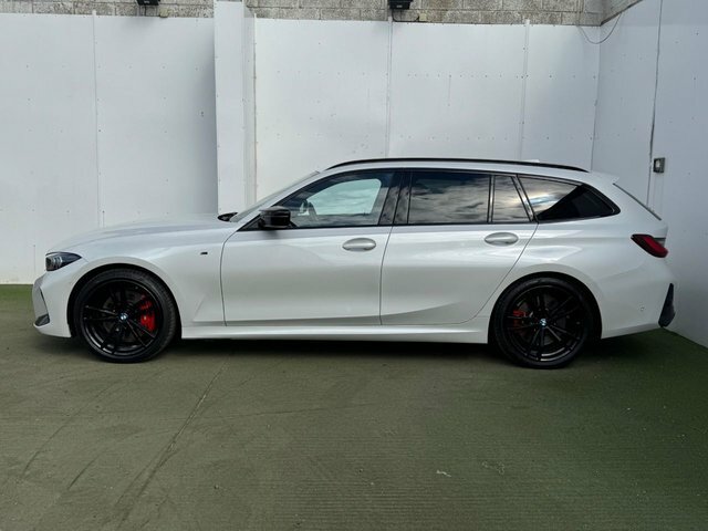 BMW 3 Series M340d Mht Touring OE23NFT White #4