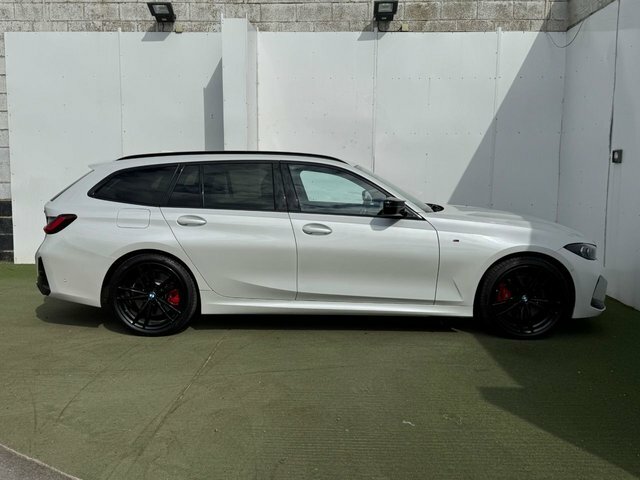 BMW 3 Series M340d Mht Touring OE23NFT White #3