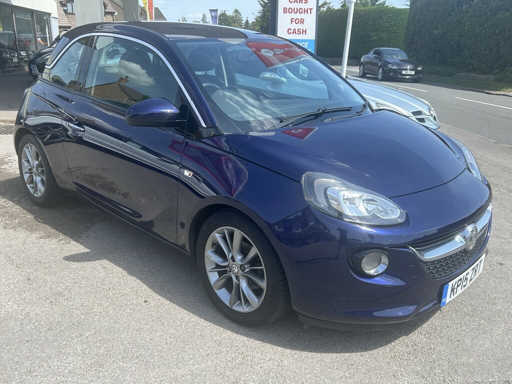 Vauxhall Adam Hatchback 1.2 16V Jam 2015 KP15ZRT Blue #3