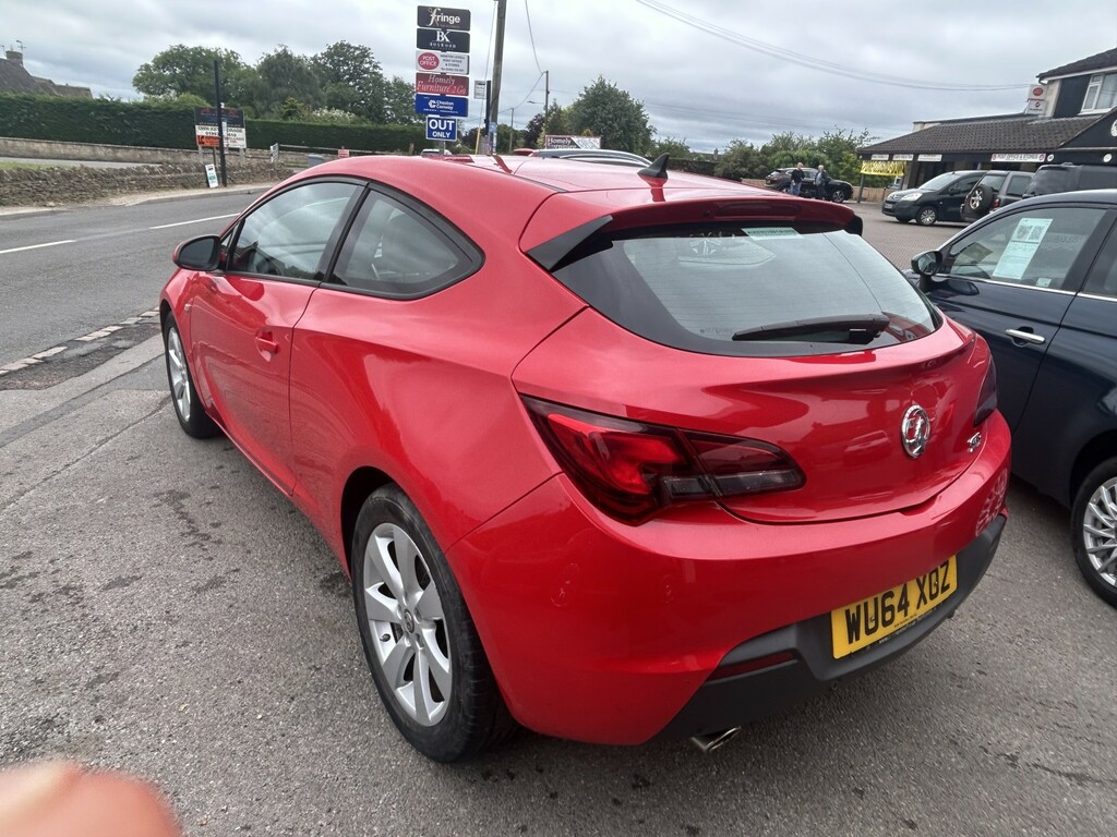 Vauxhall Astra GTC 1.4 T Sport Red #5