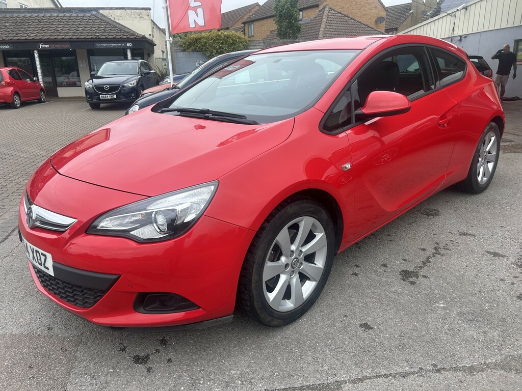 Vauxhall Astra GTC Coupe 1.4 T Sport 2014 Red