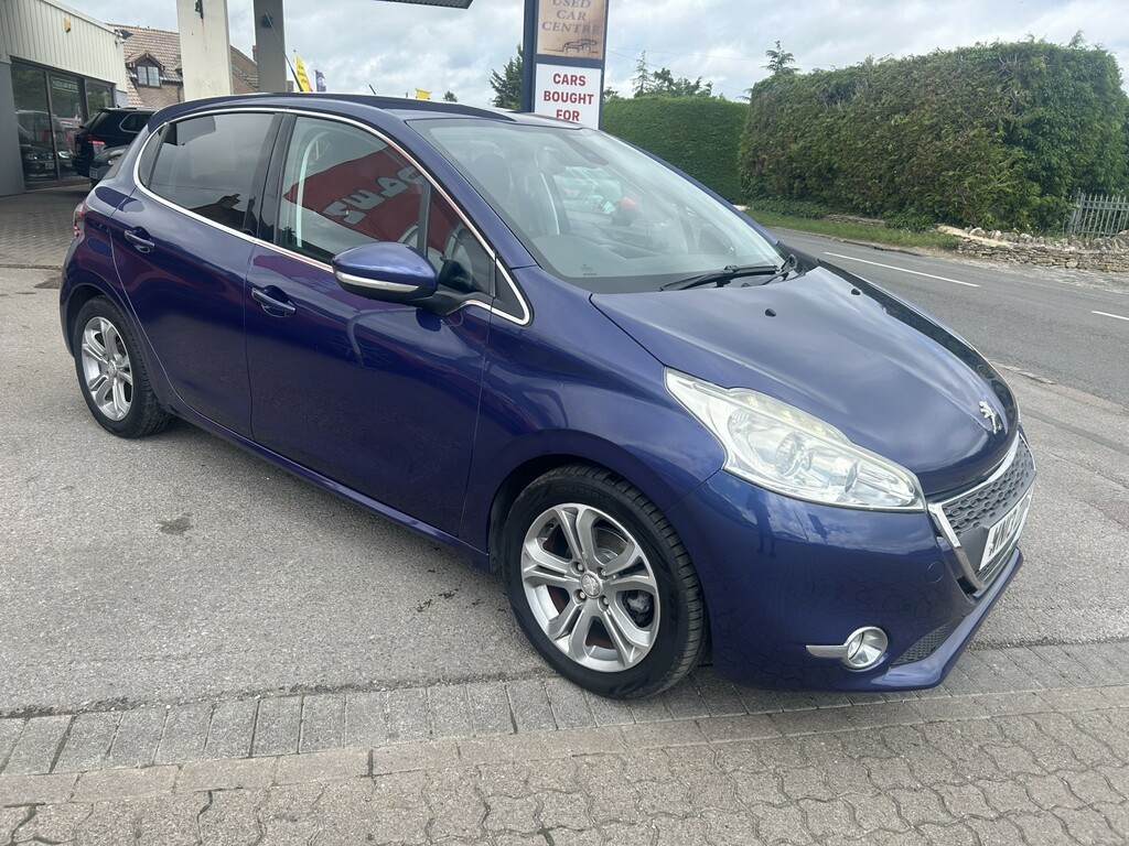 Peugeot 208 Hatchback 1.2 Vti Allure 2013 WN13ZDV Blue #6