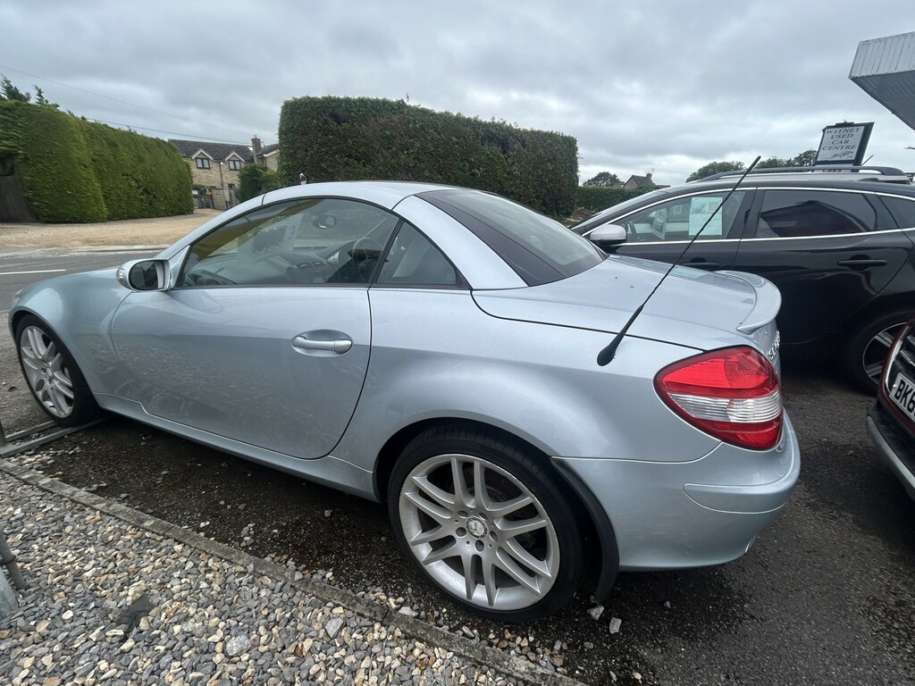 Mercedes-Benz SLK Convertible 1.8 Slk200 Kompressor 2007 YY57NME Silver #3