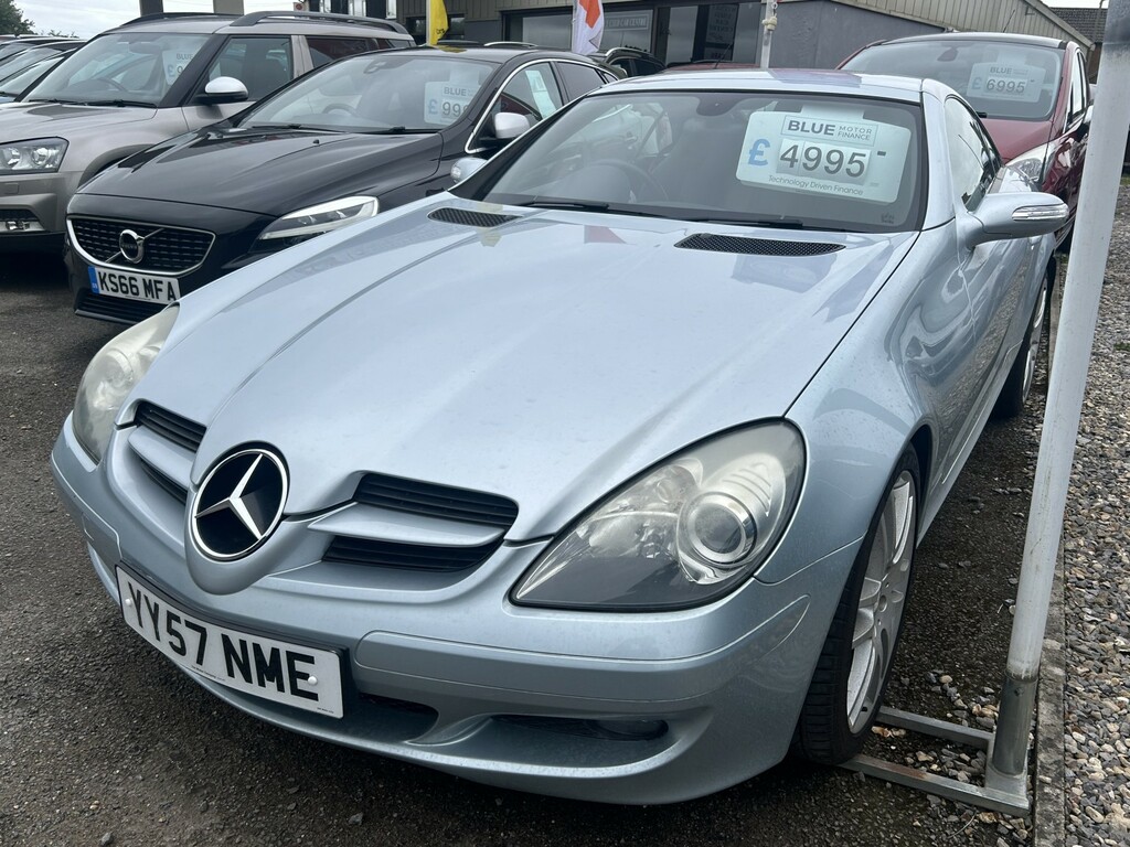 Mercedes-Benz SLK Convertible 1.8 Slk200 Kompressor 2007 Silver