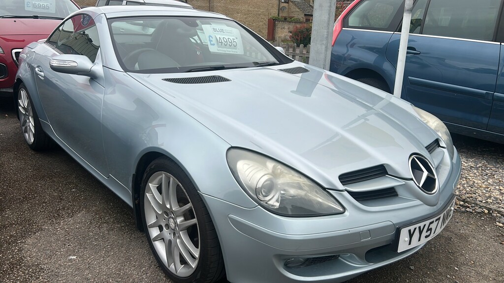 Mercedes-Benz SLK Convertible 1.8 Slk200 Kompressor 2007 YY57NME Silver #2