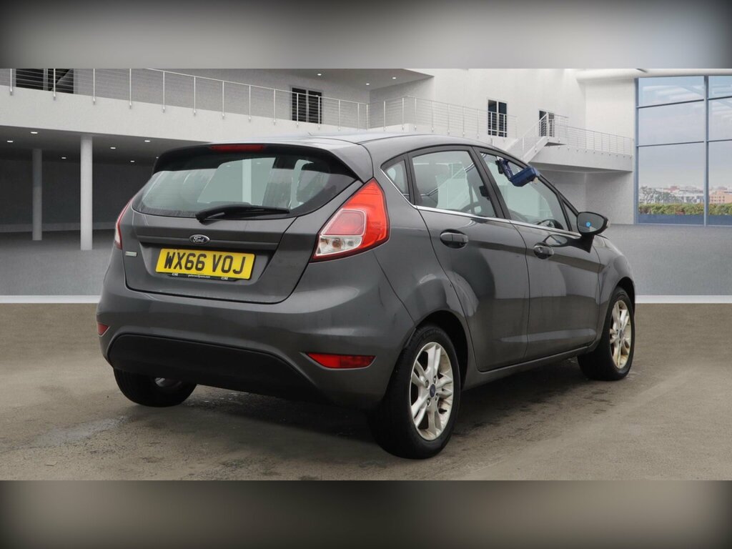 Ford Fiesta 1.0T Ecoboost Zetec Hatchback Eu WX66VOJ Grey #6