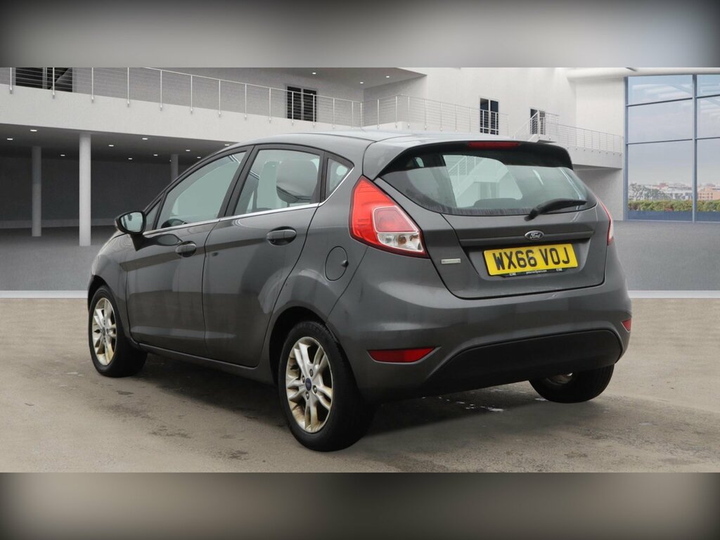 Ford Fiesta 1.0T Ecoboost Zetec Hatchback Eu WX66VOJ Grey #5