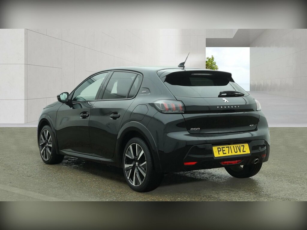 Peugeot 208 1.2 Puretech Gt Euro 6 Ss PE71UVZ Black #5