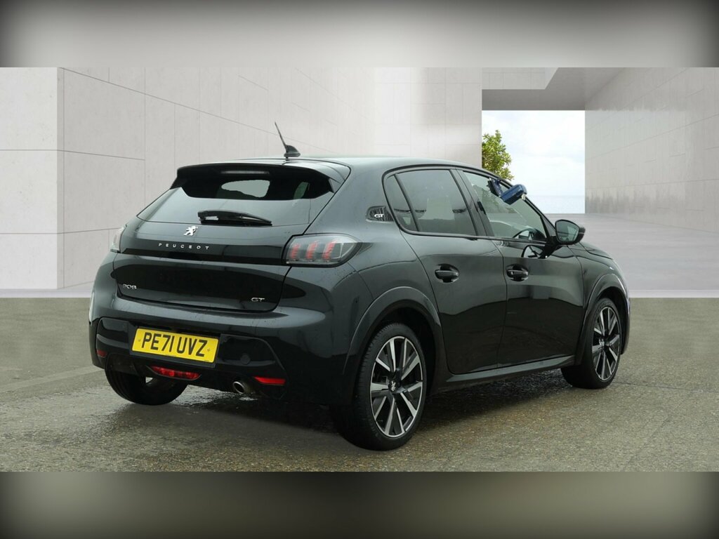 Peugeot 208 1.2 Puretech Gt Euro 6 Ss PE71UVZ Black #6