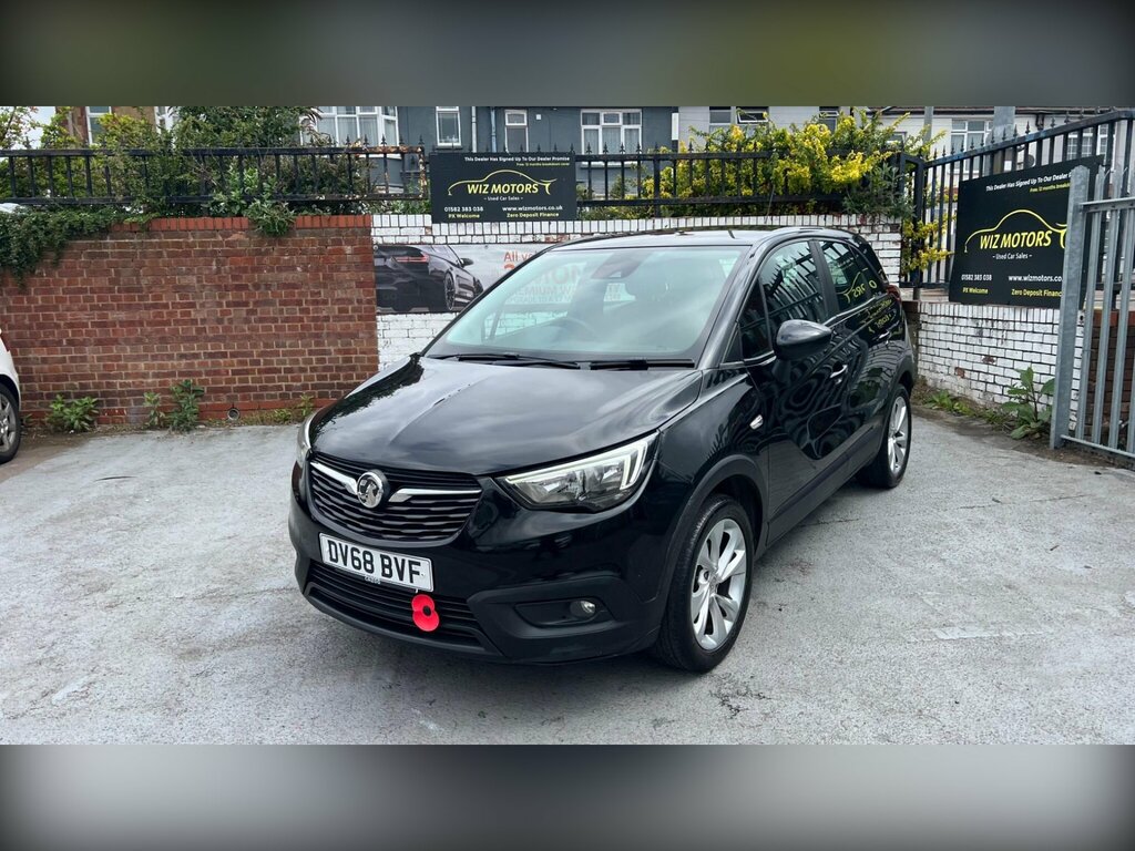 Vauxhall Crossland X 1.2 Turbo Ecotec Gpf Se Suv Euro Black