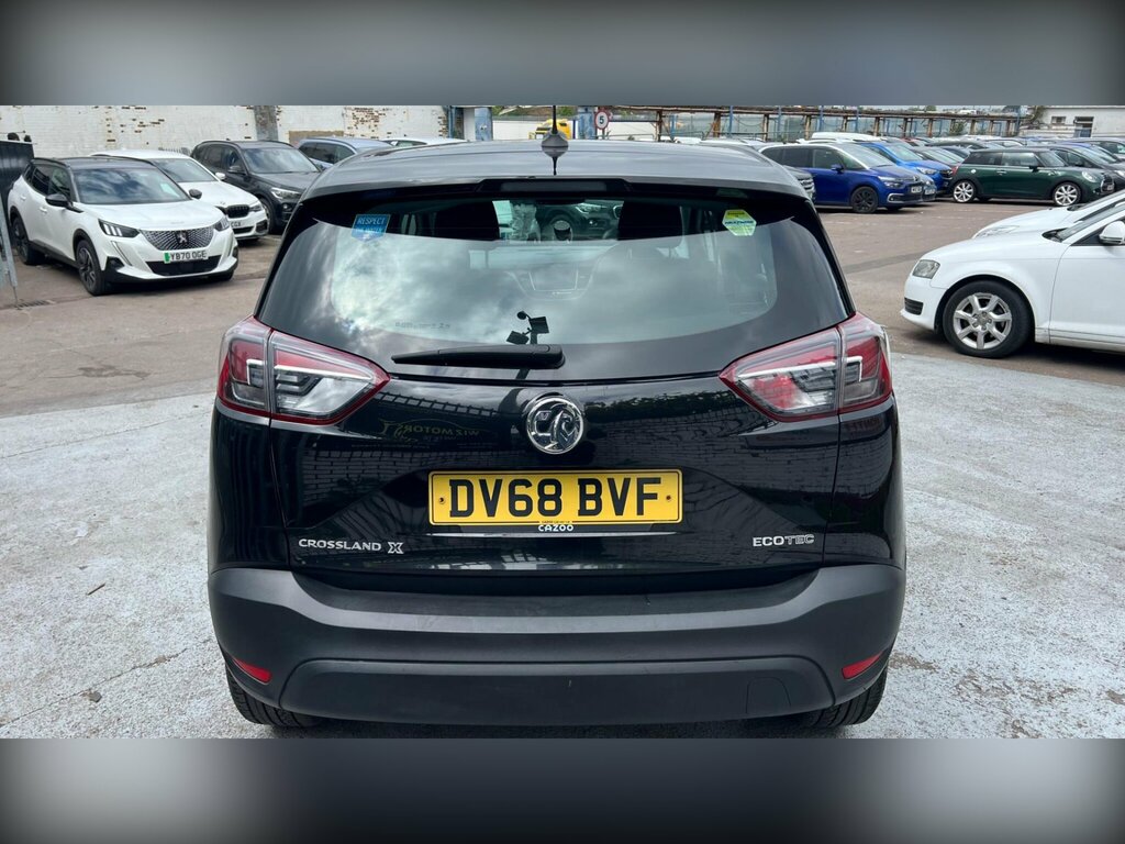 Vauxhall Crossland X 1.2 Turbo Ecotec Gpf Se Suv Euro DV68BVF Black #4