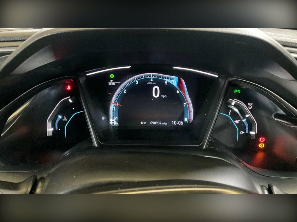 Honda Civic 1.0 Vtec Turbo Ex Euro 6 Ss Red #4