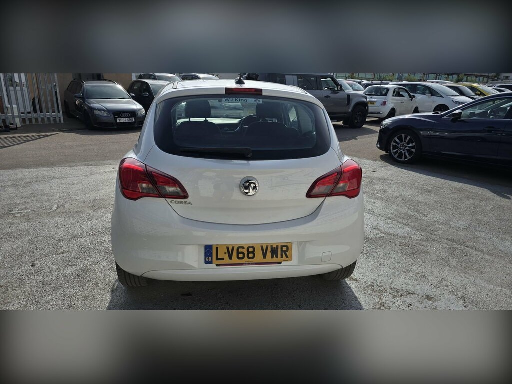 Vauxhall Corsa 1.4I Energy Euro 6 LV68VWR White #6