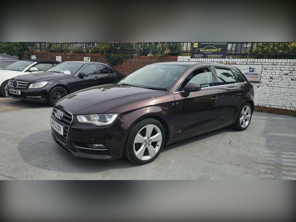 Audi A3 2.0 Tdi Sport Sportback Euro 5 Ss Red #2