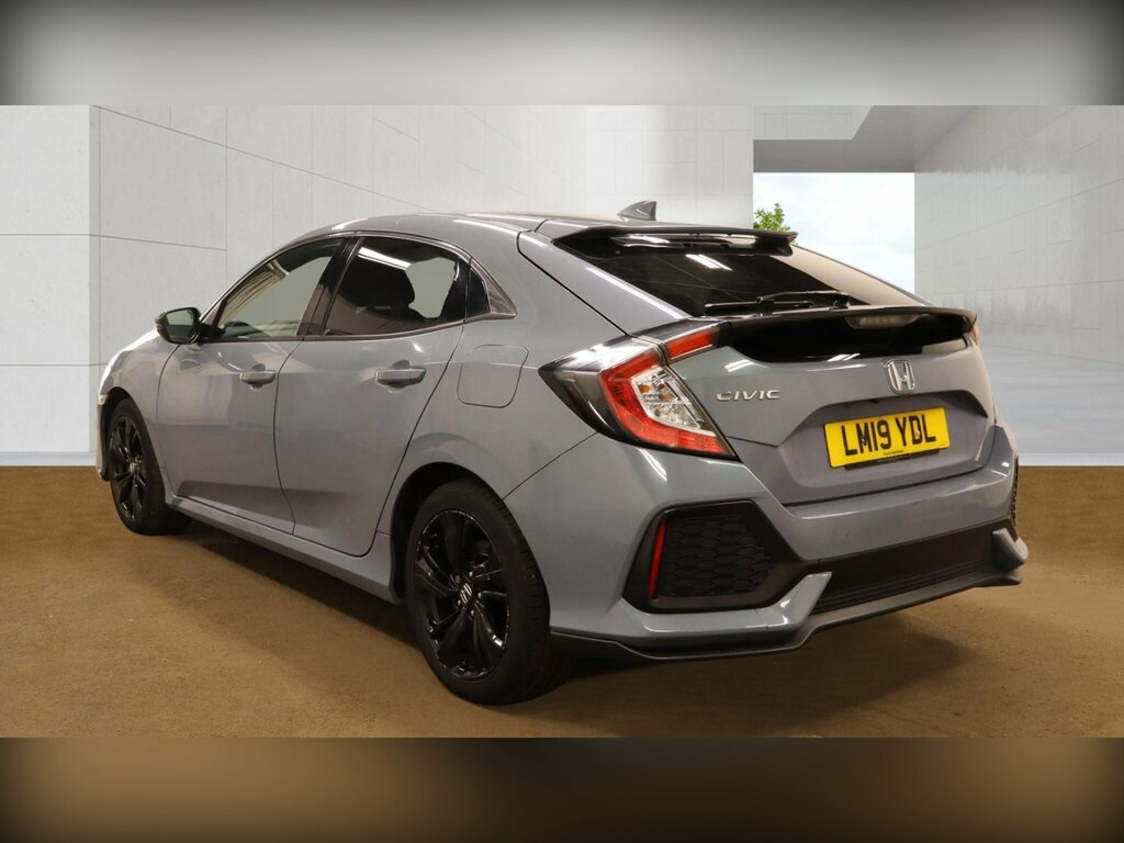 Honda Civic 1.0 Vtec Turbo Sr Euro 6 Ss Grey #3