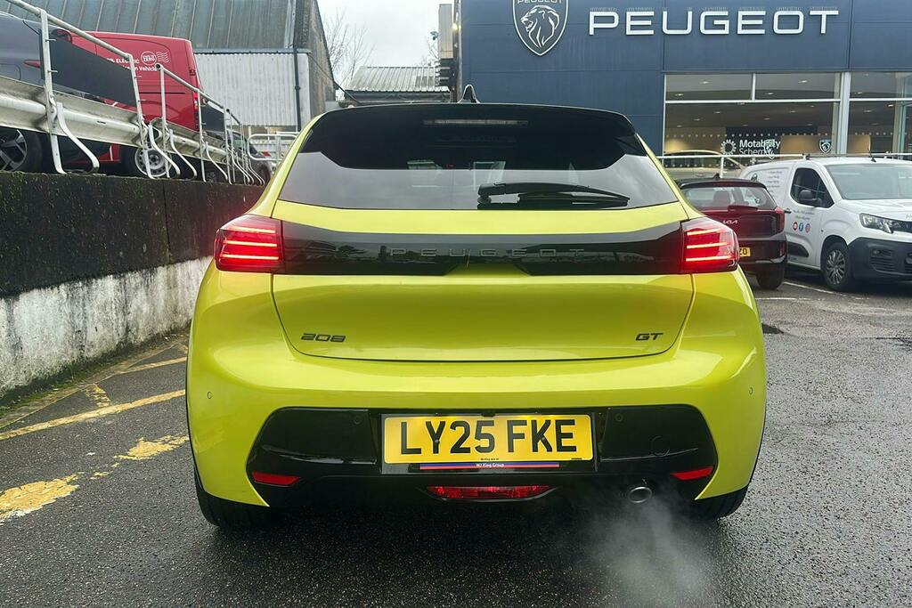 Peugeot 208 1.2 Puretech Gt Hatchback LY25FKE Yellow #4